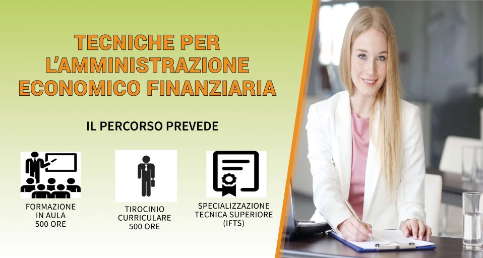 Corso IFTS in Tecniche per l’amministrazione economico finanziaria