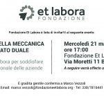 L’ Accademia della Meccanica e l’Apprendistato Duale: momento di confronto e condivisione con le imprese